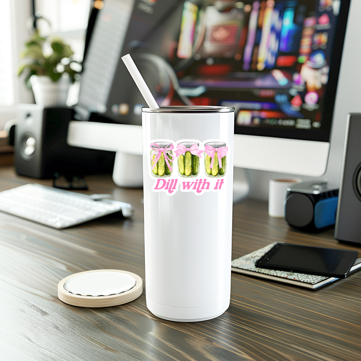 Dill With It Sticker