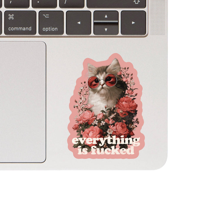 Swear Kitty Sticker