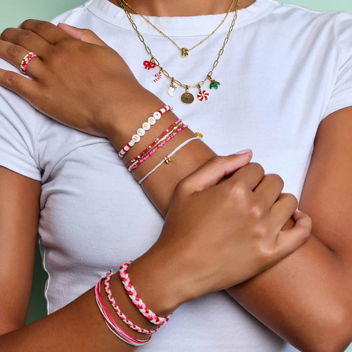 Pura Vida Merry Merry Stretch Bracelet Set of 3