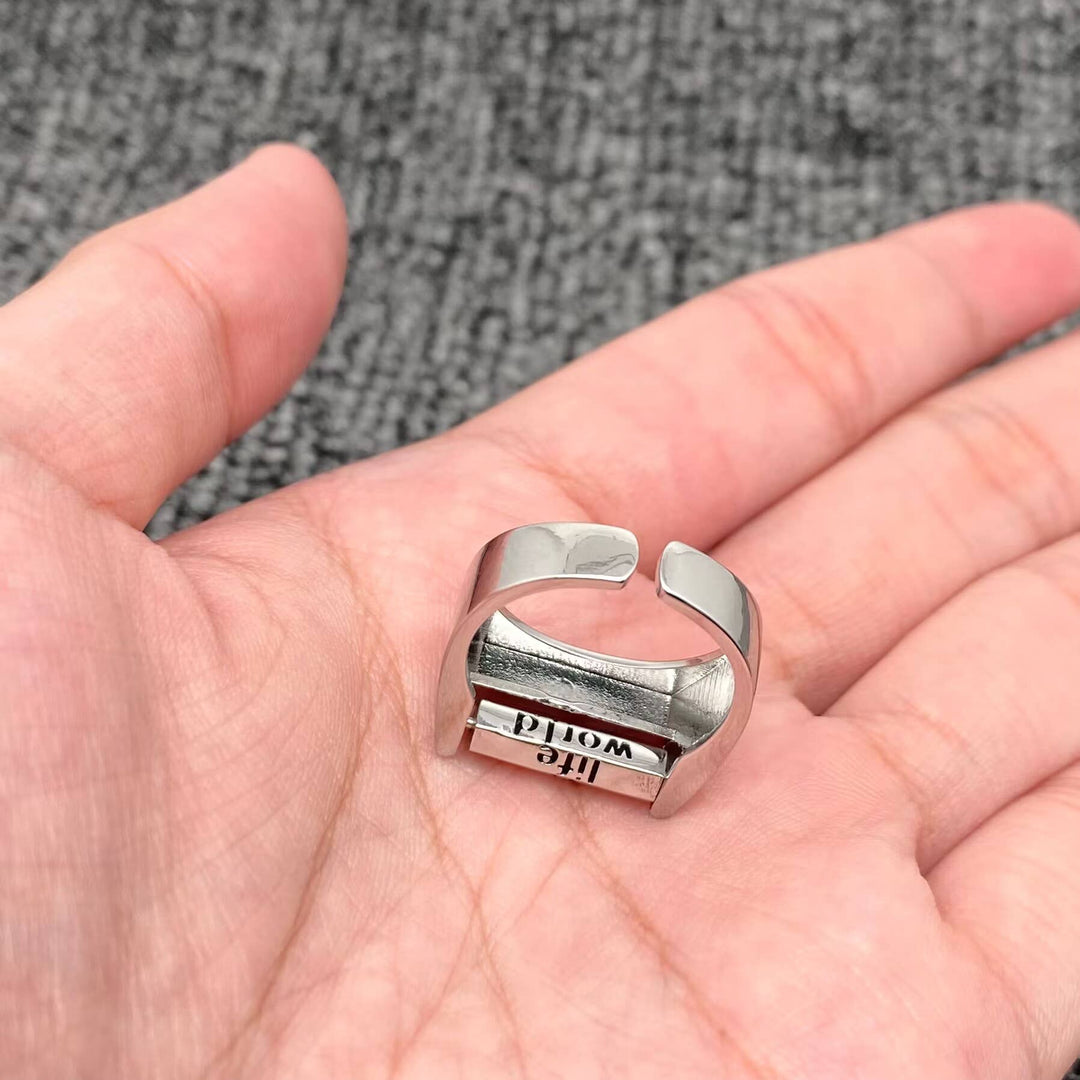 Fuck Everything  Rotatable Word Ring