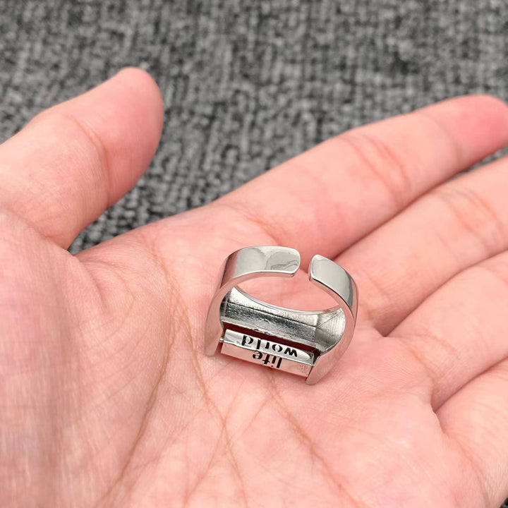 Fuck Everything  Rotatable Word Ring