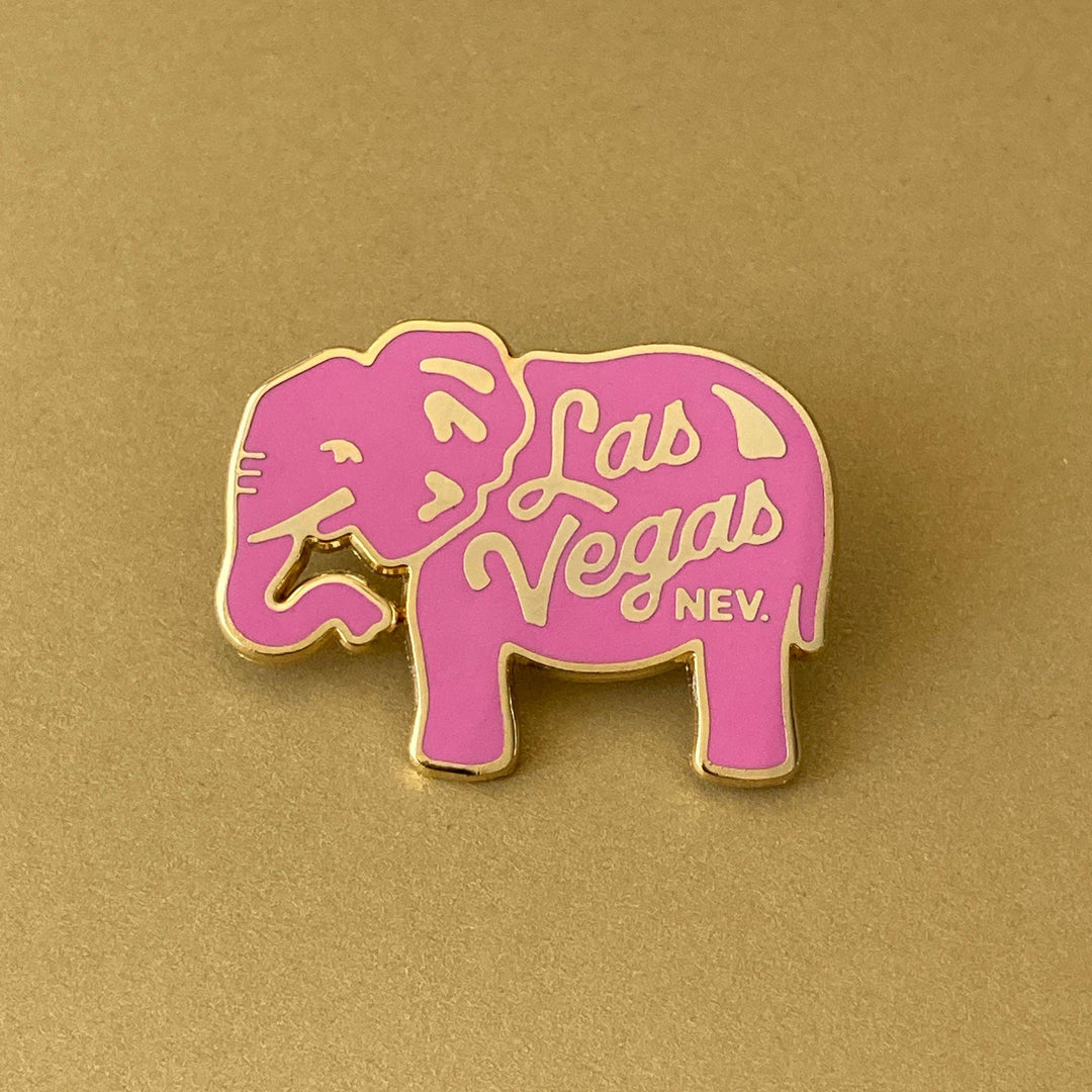 Pink Elephant Pin