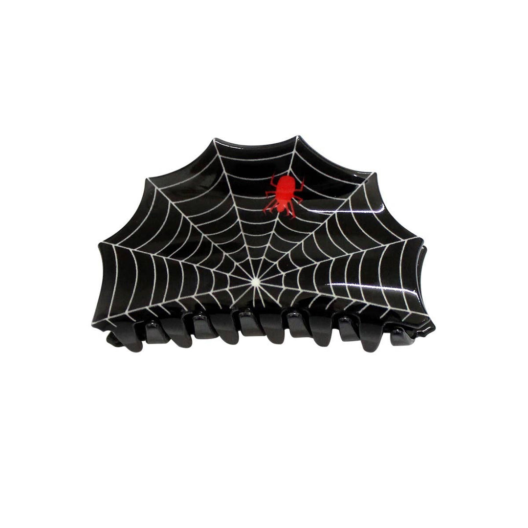 SPIDER WEB HAIR CLIP