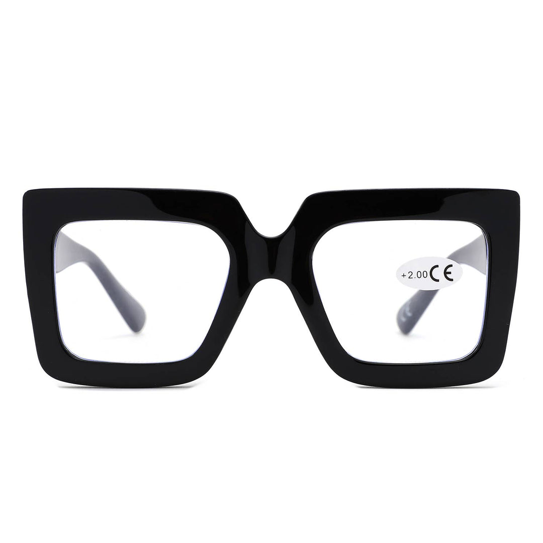 Oversized Chunky Square Reading Glasses
