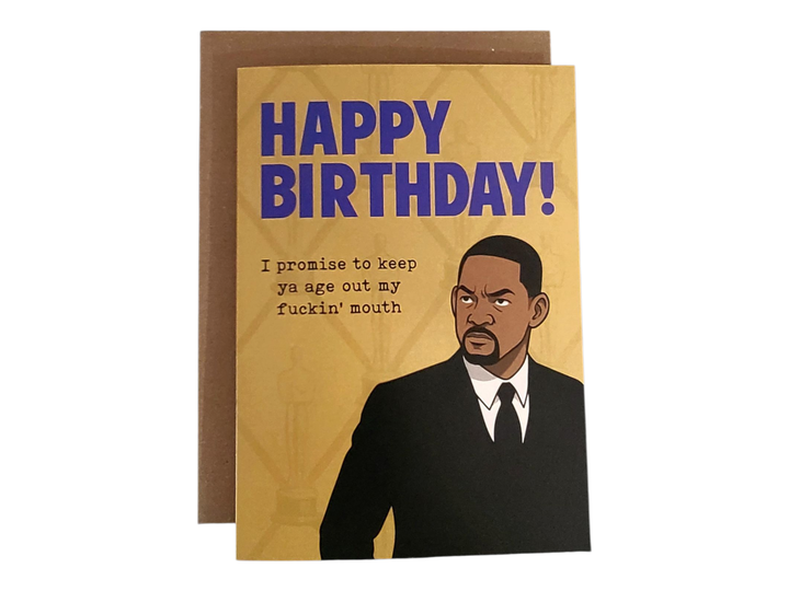 Happy Birthday - Keep Ya Age Out My Mouth Greeting Card