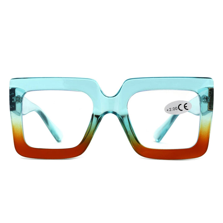 Oversized Chunky Square Reading Glasses