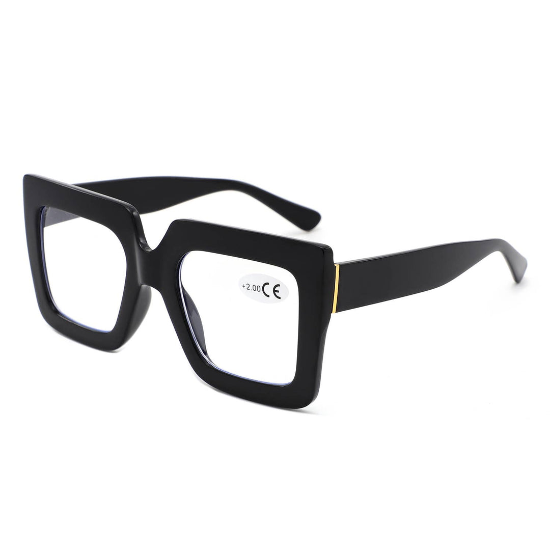 Oversized Chunky Square Reading Glasses