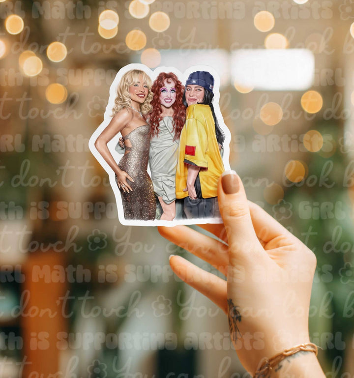 Pop Girlies Sticker