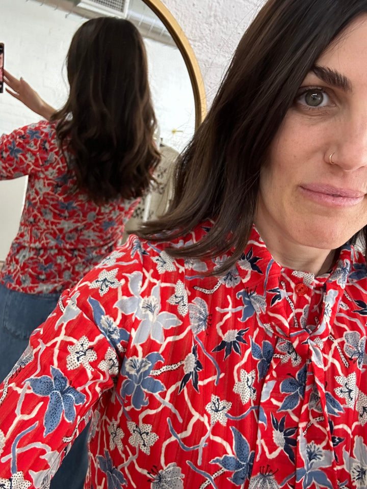60's Floral Blouse, Graff Californiawear - For the love, LV
