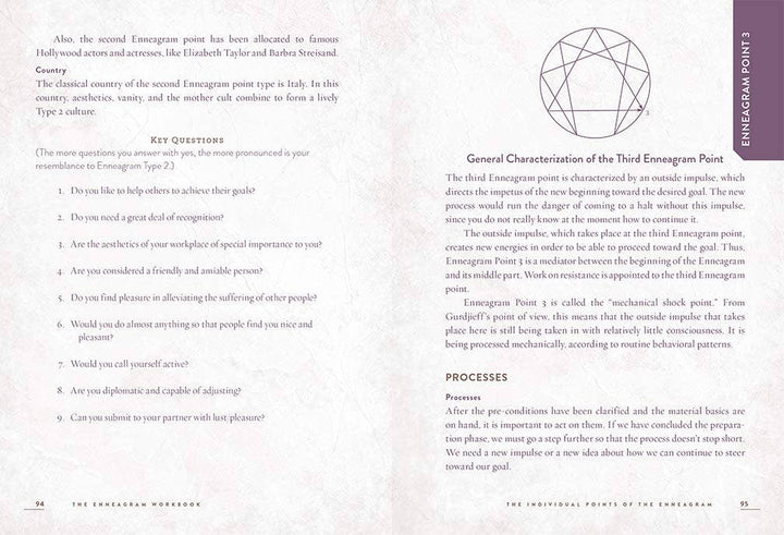 Enneagram Workbook by Klaus Vollmar