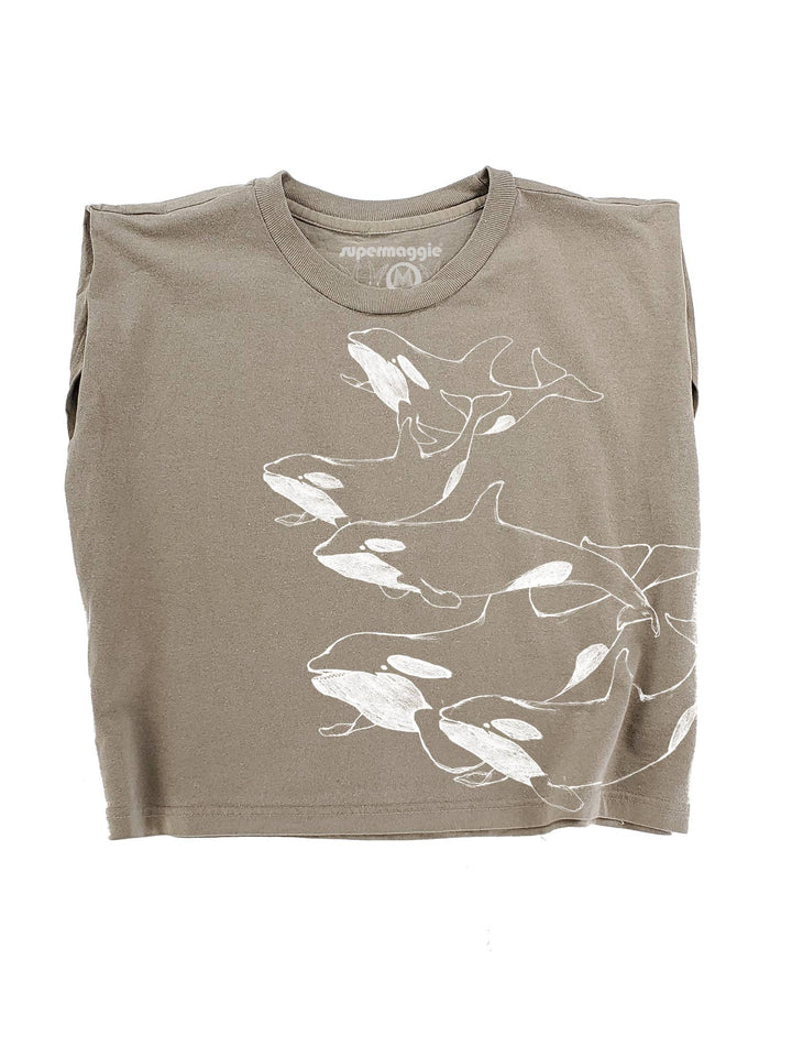 Orcas Maisie Heavyweight Muscle Tee