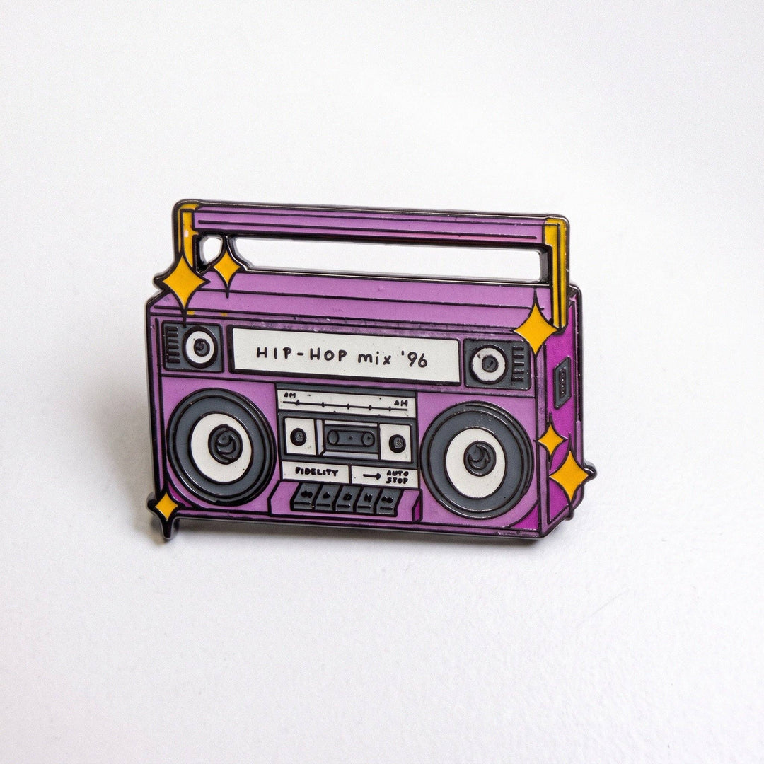 Boombox Pin