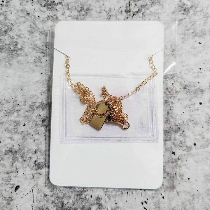 Don’t Tell Me To F*cking Smile Razor Blade Necklace