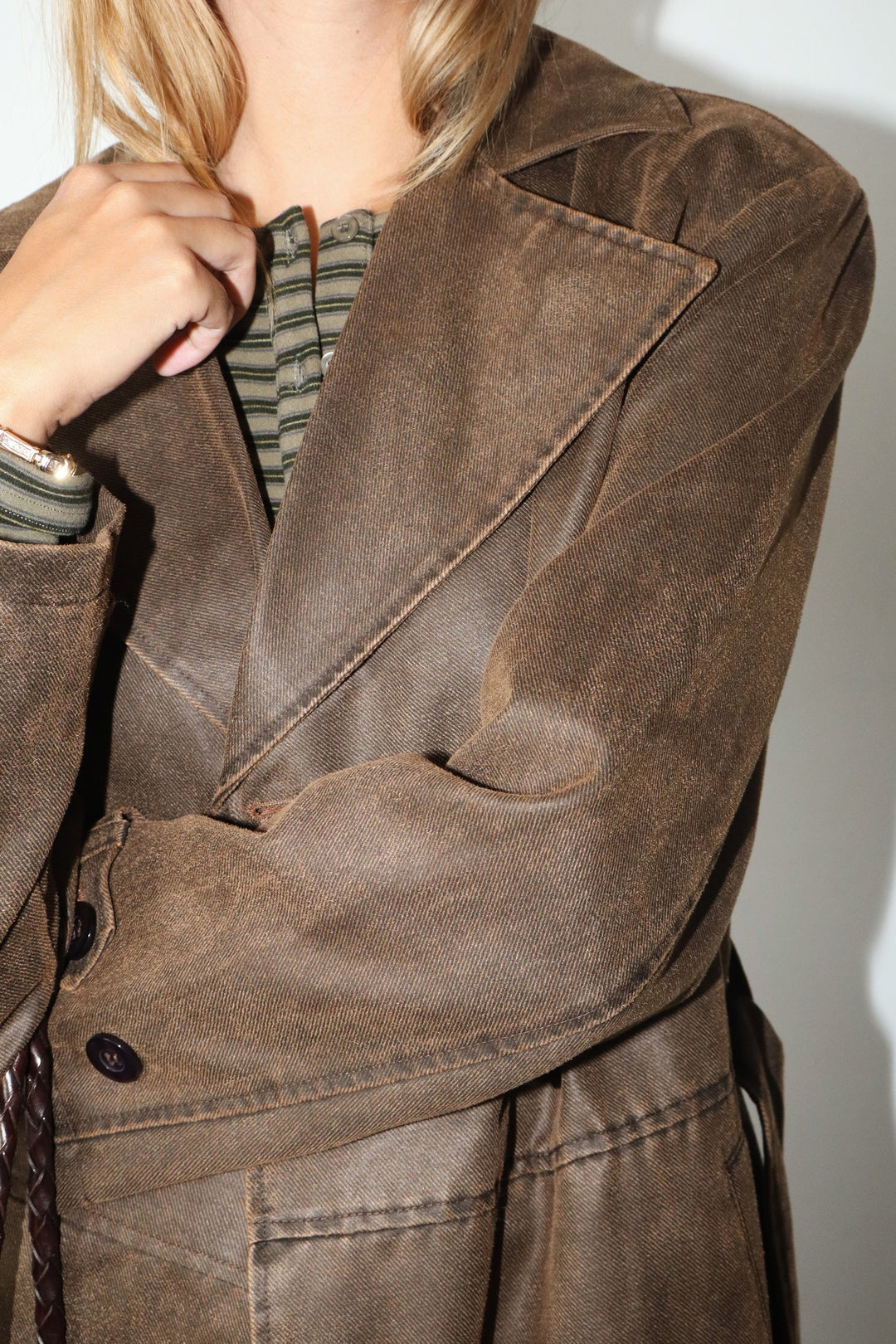 Bailey Rose Classic Brown Trench Coat
