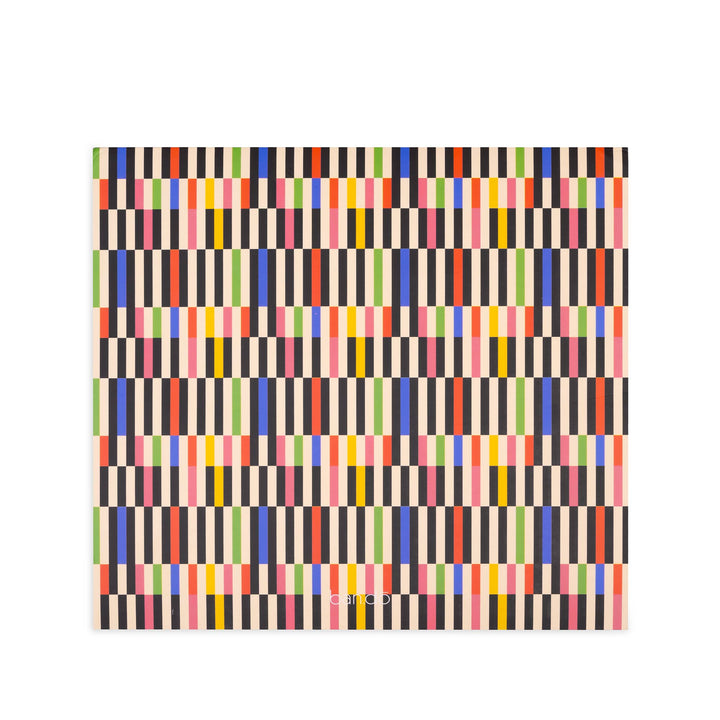 Desk Notepad, Mid Century Stripe