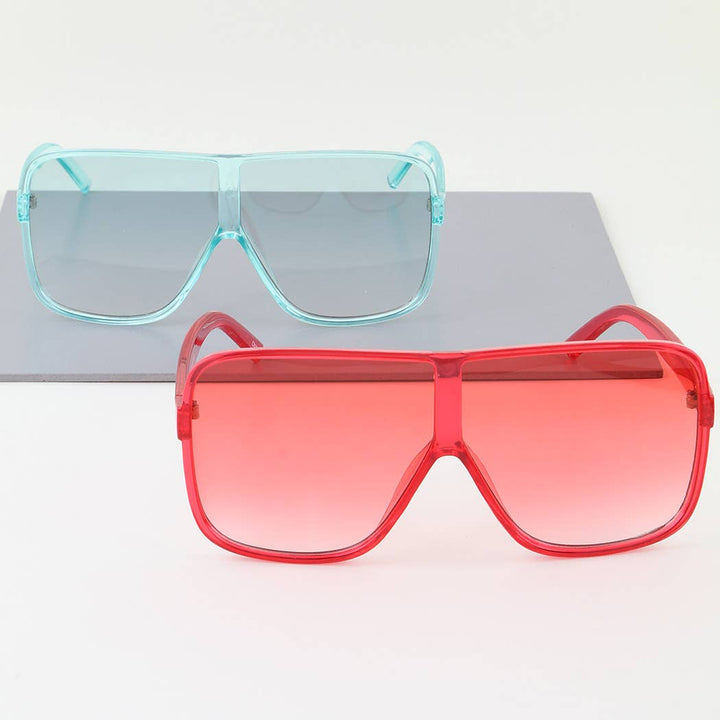 Bright Summertime Straight Sunglasses