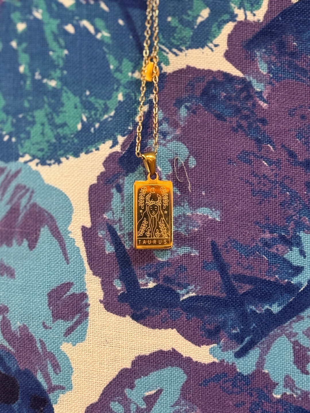 Zodiac Sign Necklaces - Taurus