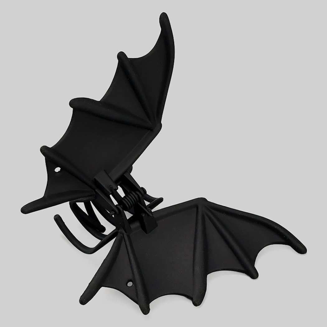 MATTE FINISH METAL BAT HAIR CLIP