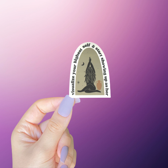 Highest Self Goddess Sticker