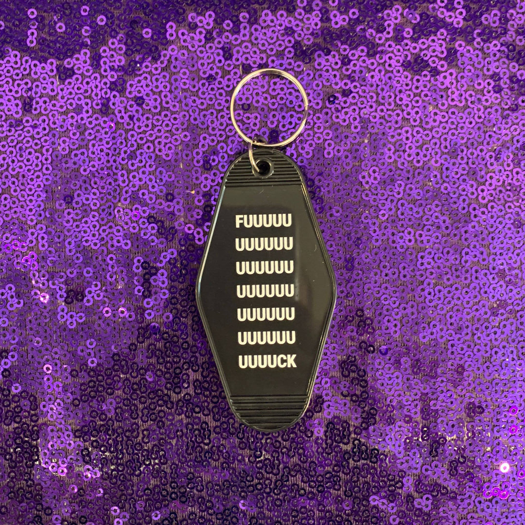 Fuuuuuuuuuuuck Motel Keychain