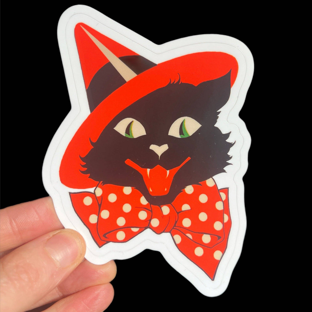 Witch Cat Sticker