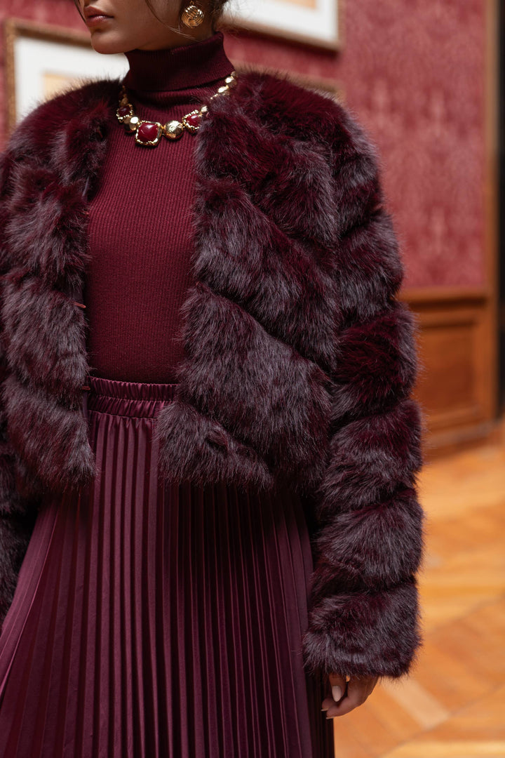 Short Faux Fur Jacket | Women’s Winter Outerwear