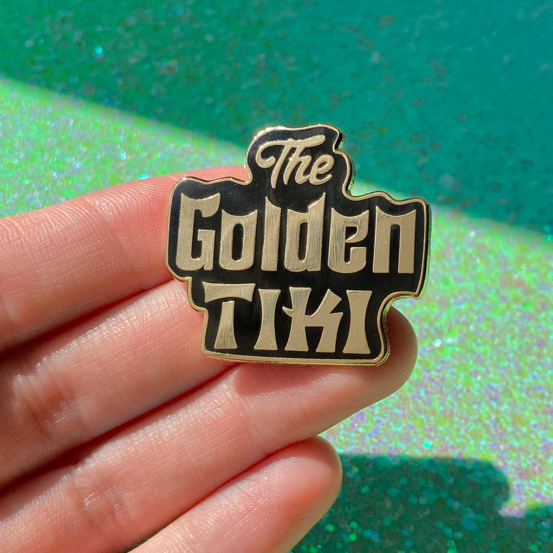 Golden Tiki Pin