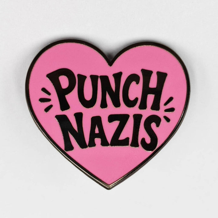 Punch Nazis Pin