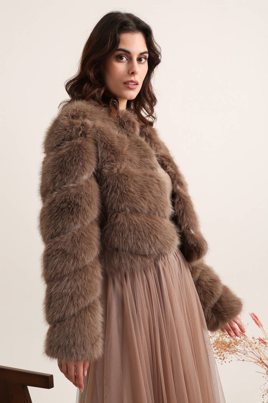 Paula Faux Fur Jacket