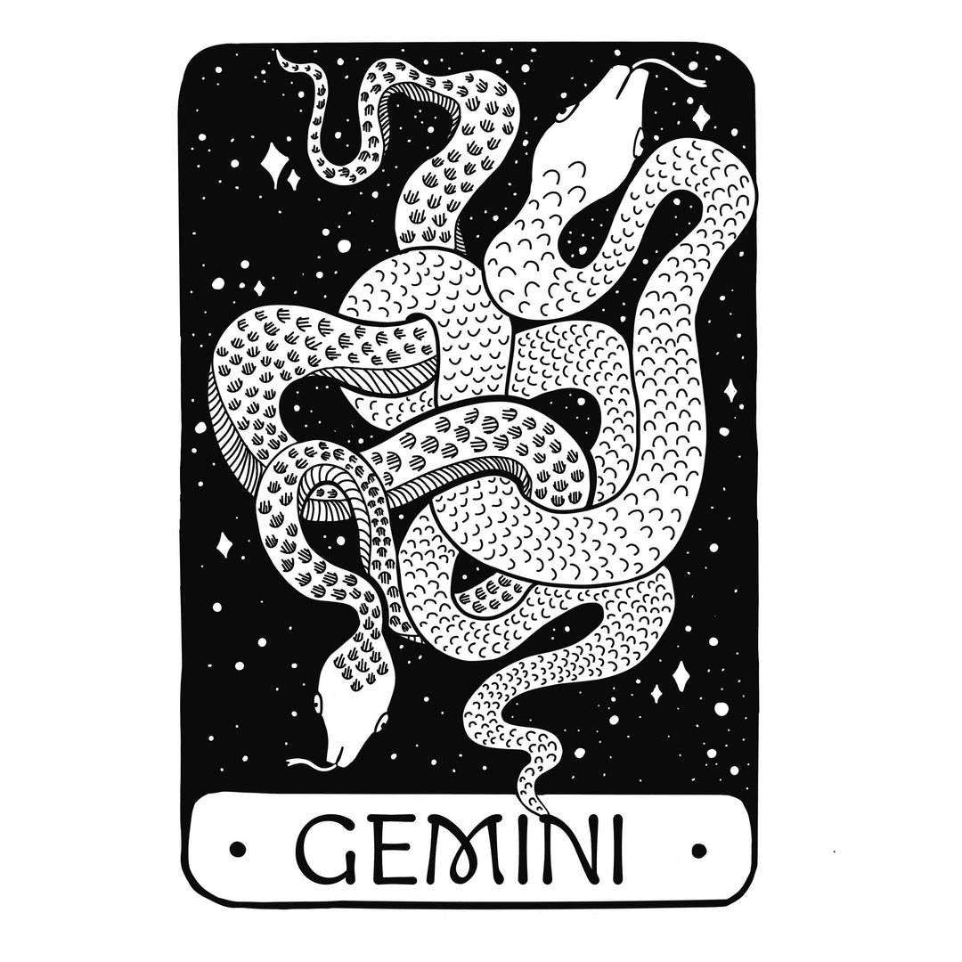 Zodiac Gemini Sticker
