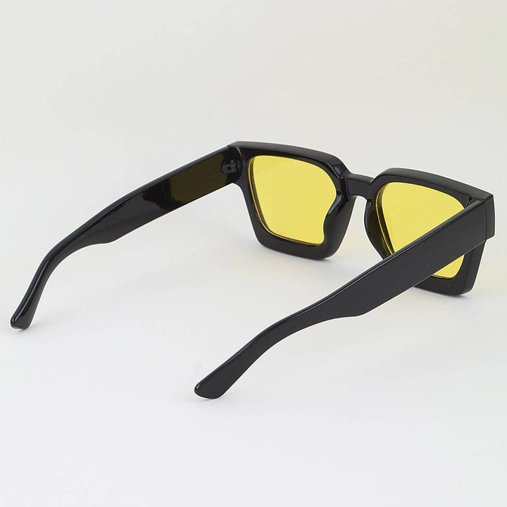 Retro Block Tinted Sunglasses