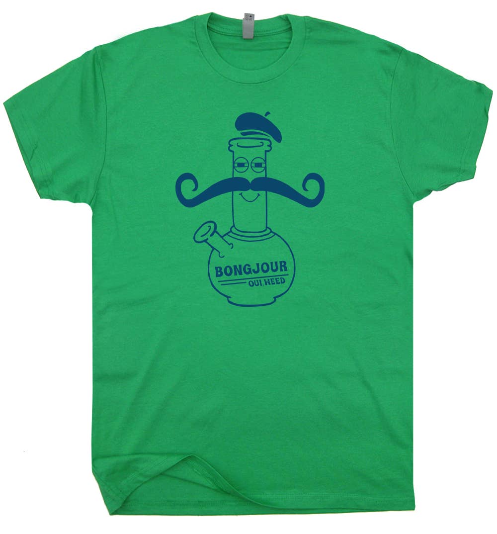 Bongjour Marijuana T-Shirt