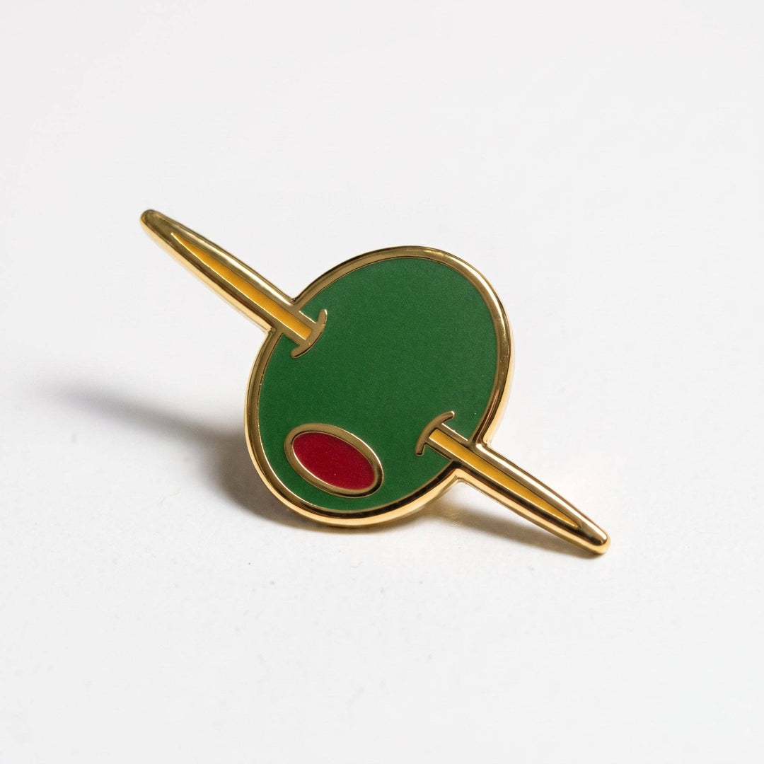 Olive Cocktail Pin
