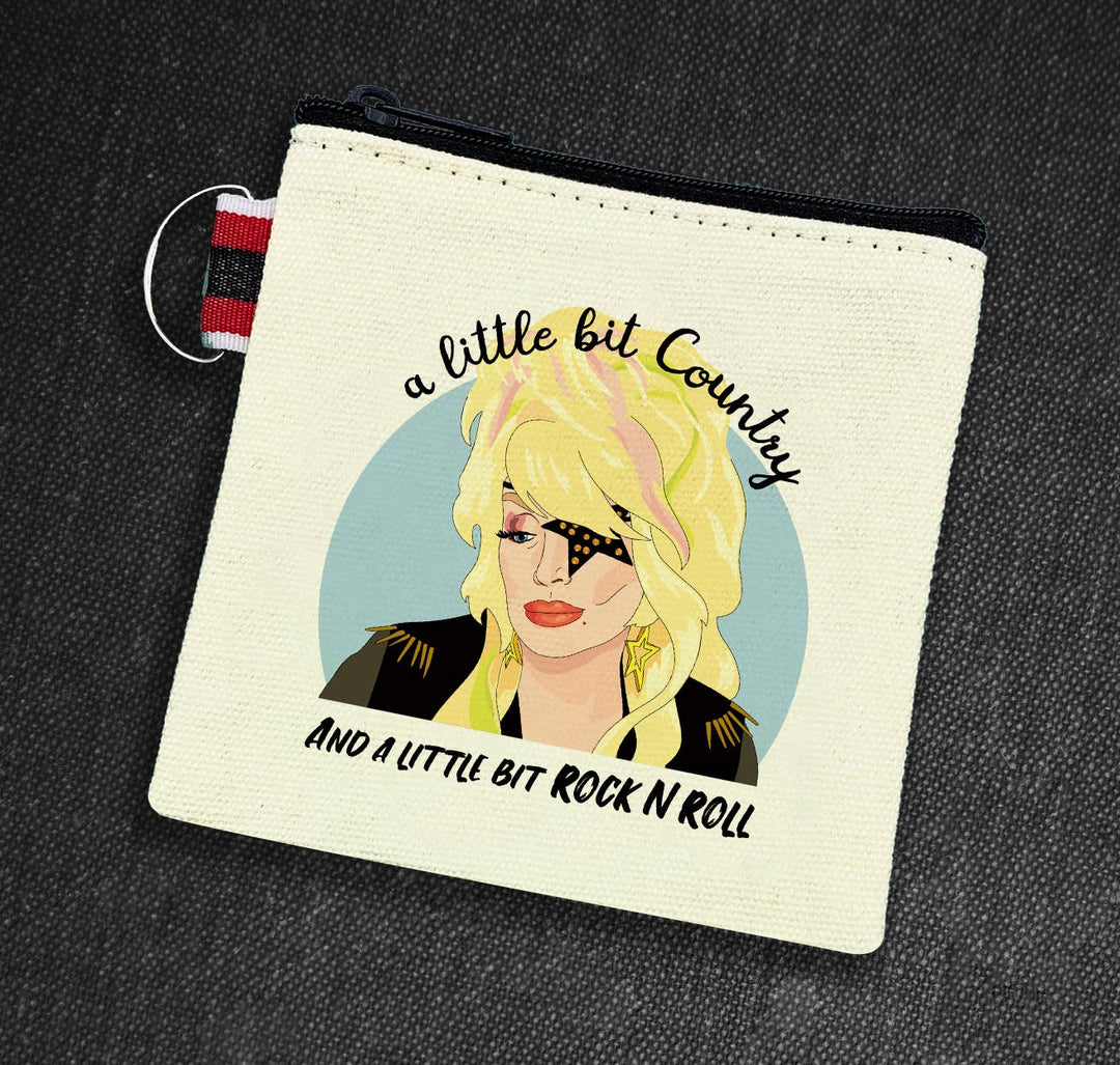 Dolly Parton A Little Bit Country Canvas Pouch