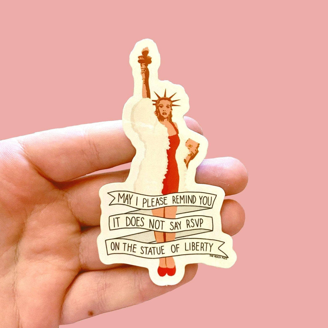 Clueless RSVP Sticker