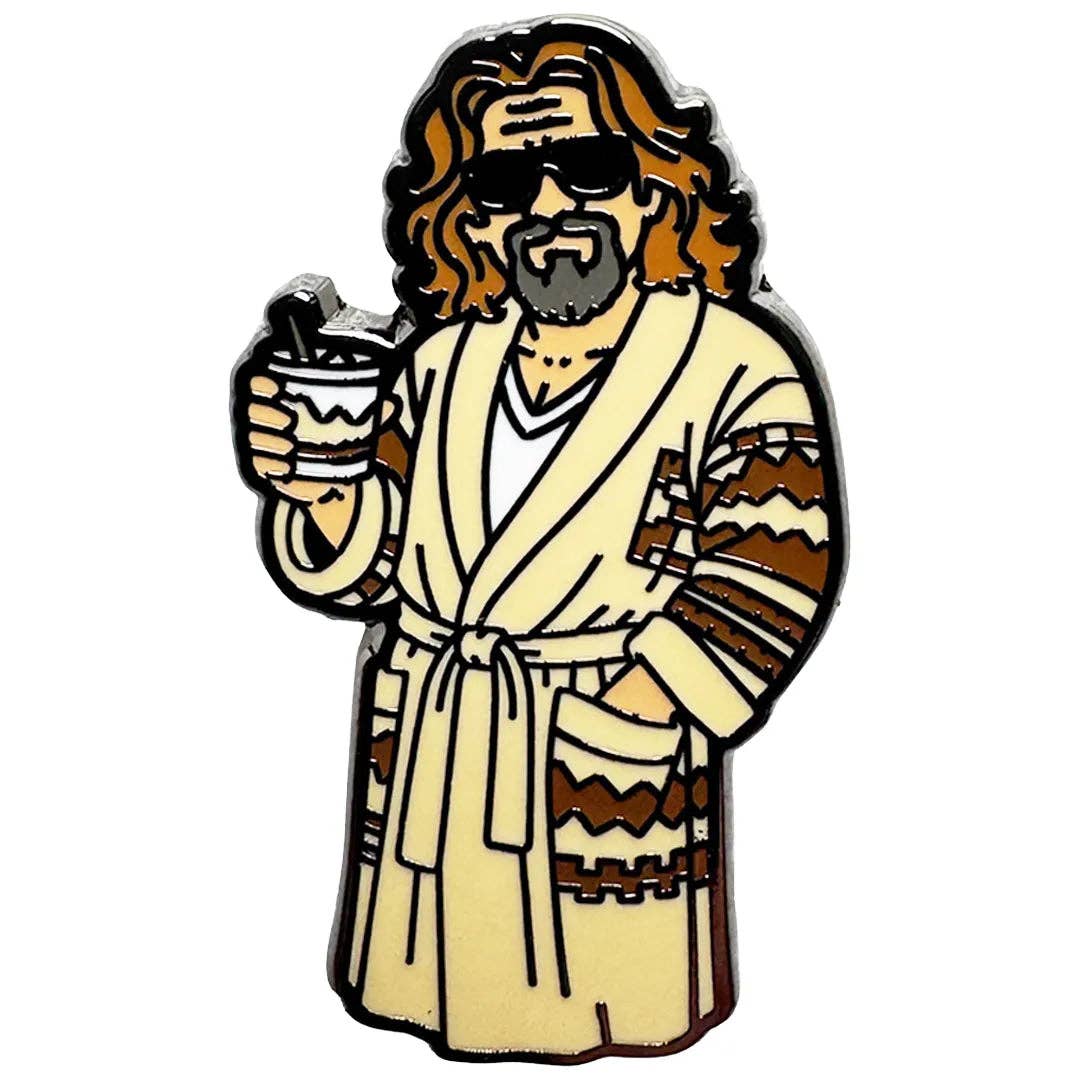 The Dude Enamel Pin