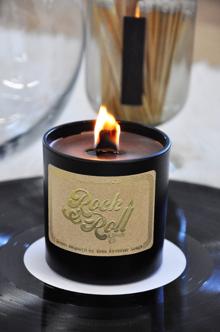 'Black Magic Woman' Candle - Caramel & Vanilla