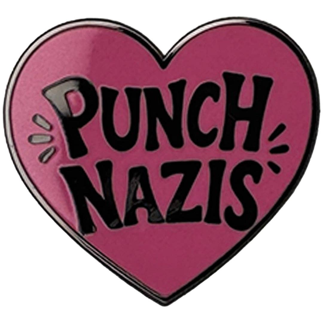 Punch Nazis Pin
