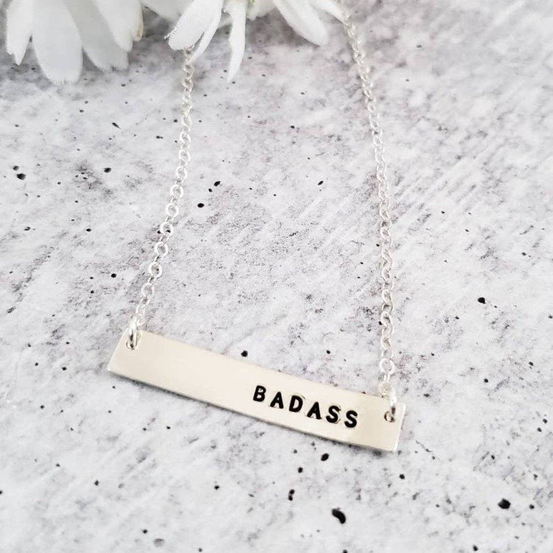BADASS Bar Necklace