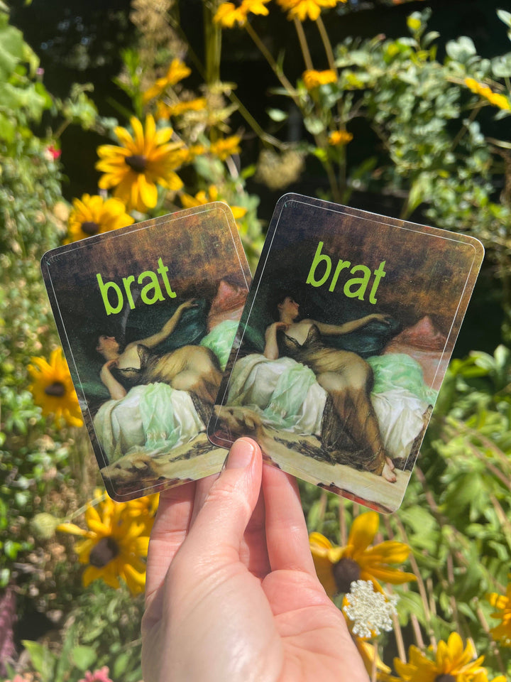 Brat Sticker