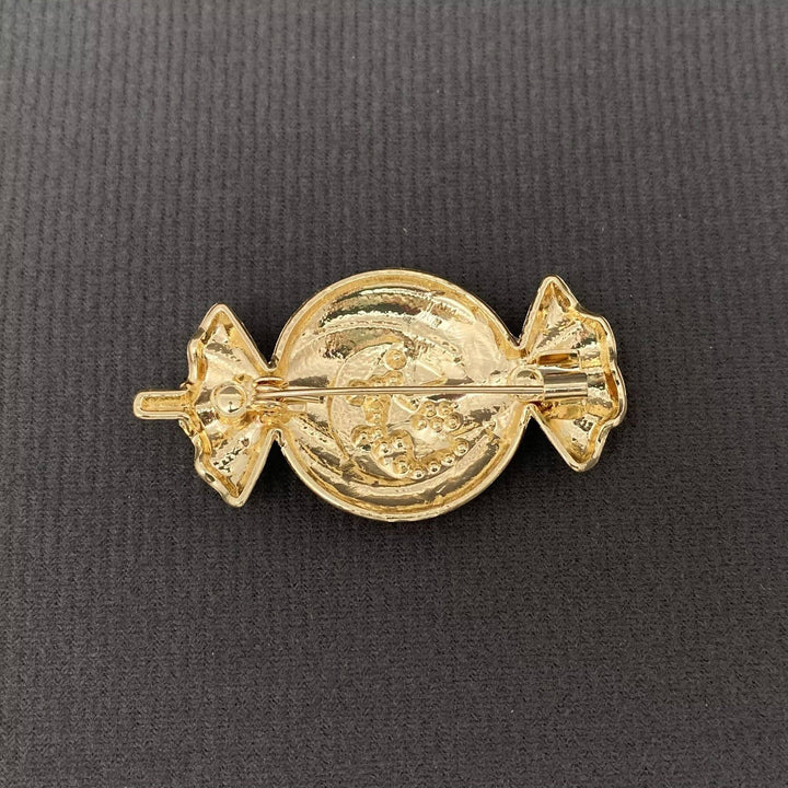 Halloween Pumpkin Candy Brooch