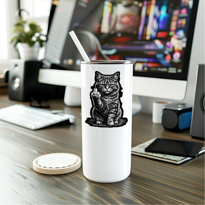 F You Cat Sticker