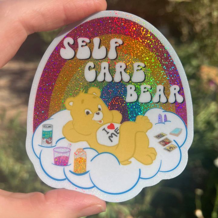 Self Care Bear Sticker