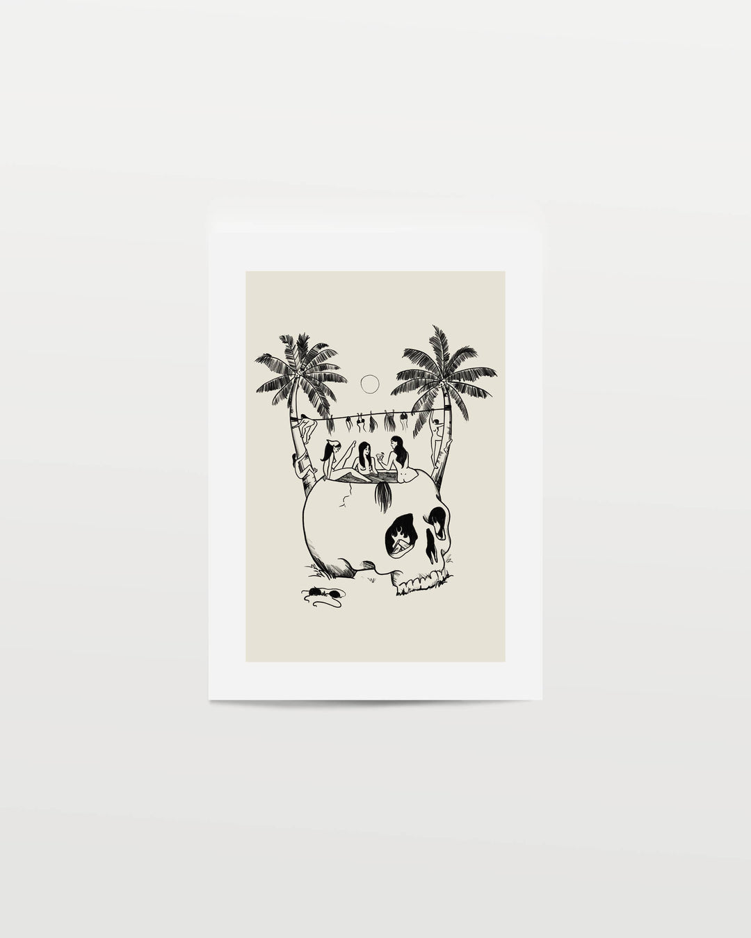 The Freaky Tiki Art Print