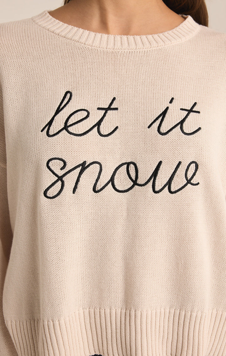 Z Supply Sienna Sweater - Let It Snow