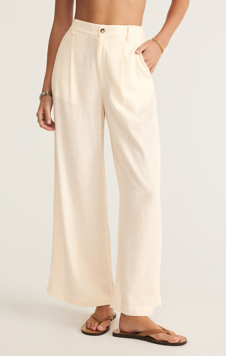 Vista Linen Pant - Sea Salt