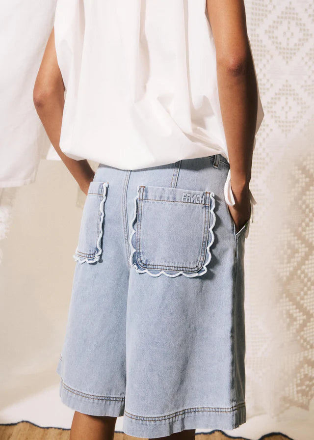 Gaspare Bermuda Denim Shorts