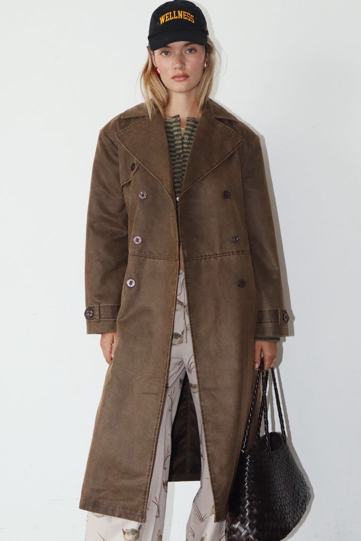 Bailey Rose Classic Brown Trench Coat