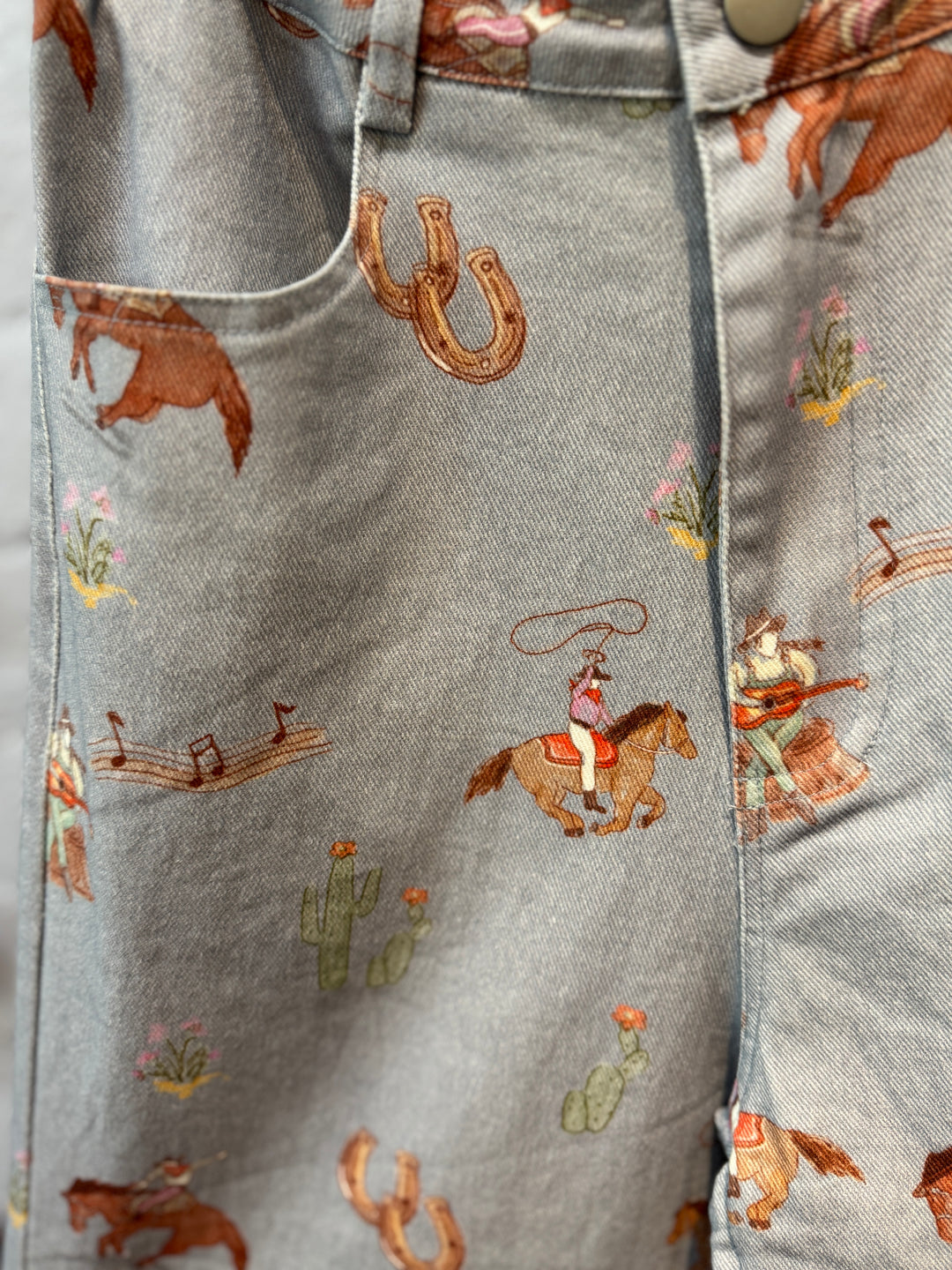 Cowgirl Print Pants
