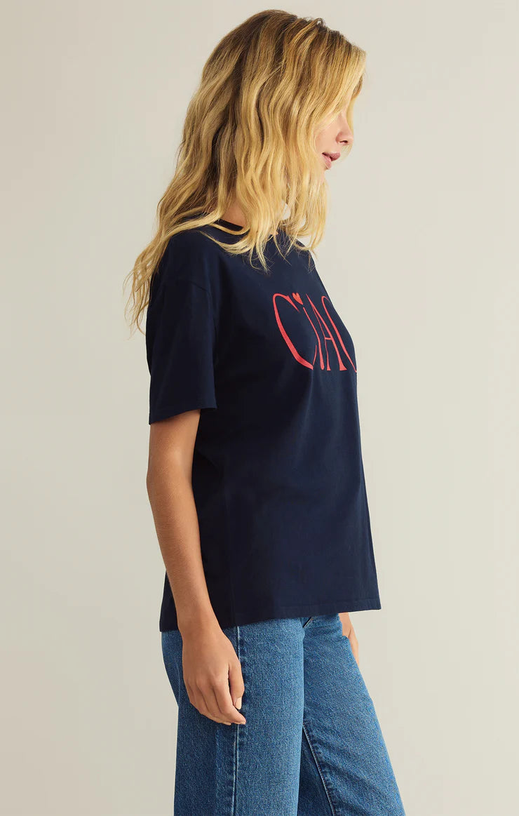 Z Supply Ciao Love Cheeky Tee